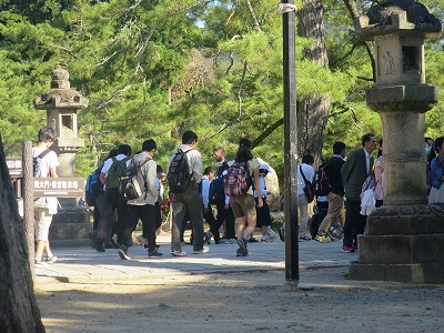 東大寺にて