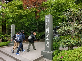 広くて全部見きれないくらいでした いざ円覚寺