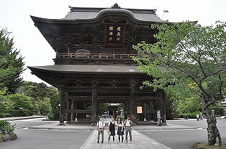 班で集合 建長寺