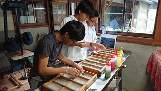 和紙作り