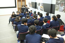 野田研修 中1野田研修の現地での取り組み