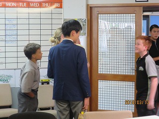 バディとの対面