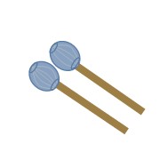 マレットのイラスト