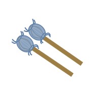 マレットのイラスト