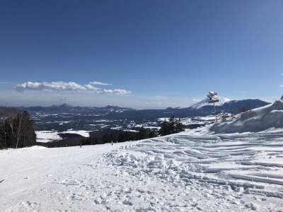 スキー場の景色