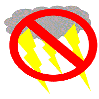 雷雨が嫌いです