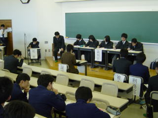 模擬裁判の様子