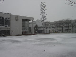 Makuhari in Snow