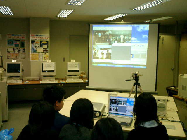 TV会議画面