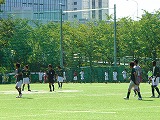 サッカー招待試合