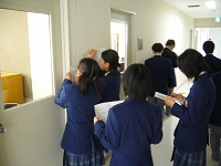 中1学校探検