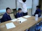 中学生徒会立候補受け付け