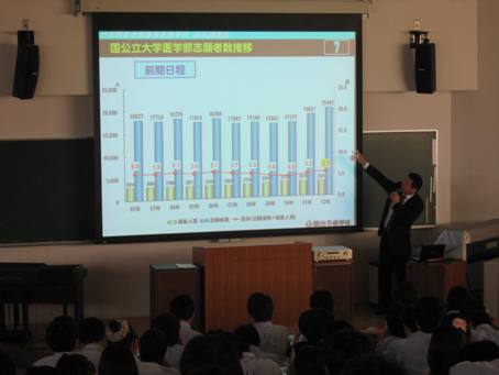 Orientation for the entrance exam of medical department