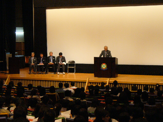 中学進路説明会