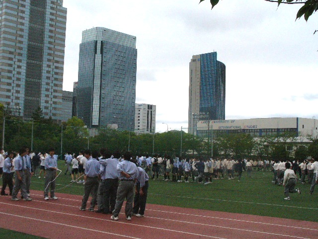 Practice for the sports day