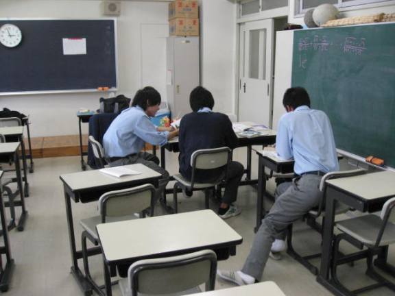 2学期中間考査1週間前