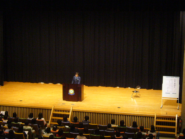 Parents Body Assembly & Lecture by Takeda Shinichi