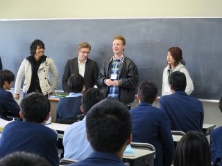 Meeting with the students of Tokyo University of Foreign Studies