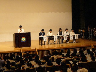 Junior High students Body Assembly