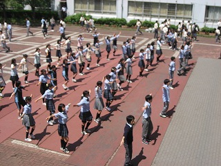 Practice for the sports day