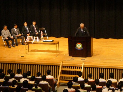 Opening ceremony (Junior high）