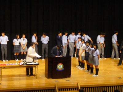Opening ceremony（High school）