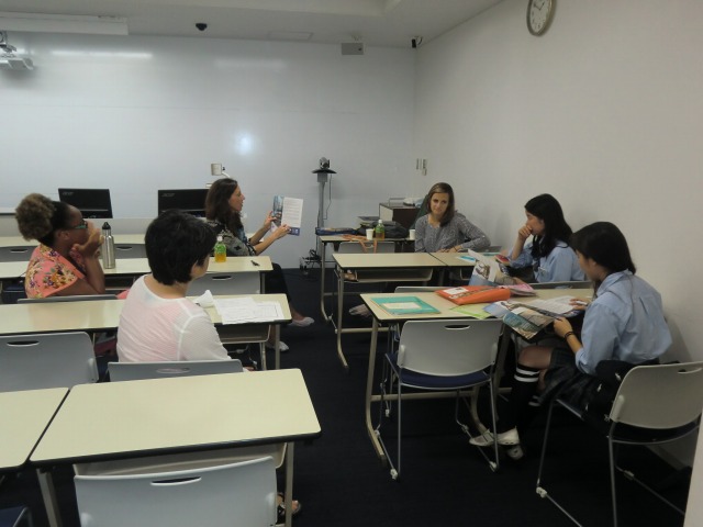 Meeting held by the AO staff from the university in the United States