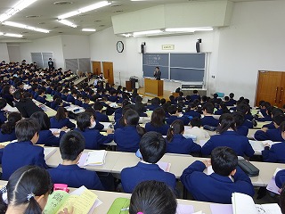 中1学年集会