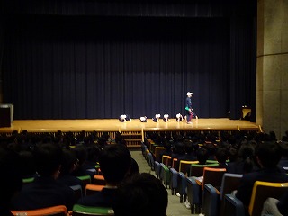 Welcome meeting held by student council