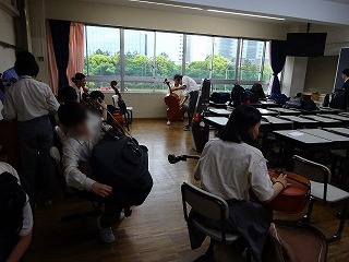 Opening ceremony for the string instrument course