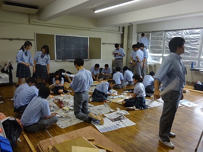 Preparations for the Enjyu Festival