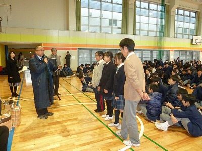 中学2年生かるた大会