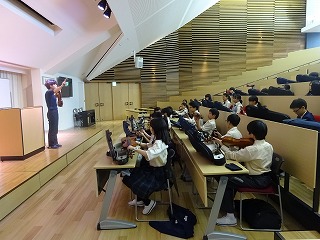 Opening ceremony for the chamber music course