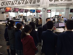 A study tour to Kyodo news service１