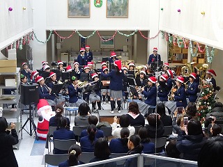 Christmas concert by the Brass band club