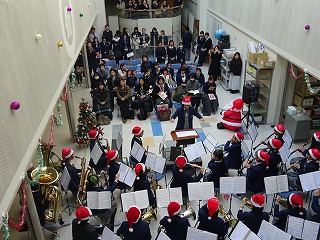 Christmas concert by the Brass band club