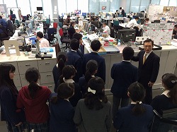 A study tour to Kyodo news service２