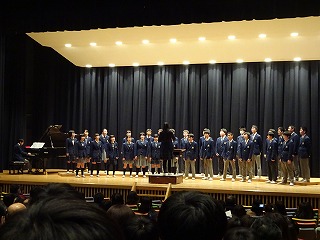 中２学年発表会