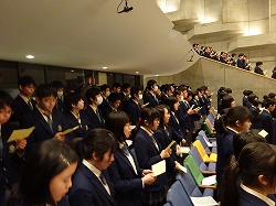 会場の様子（講堂）