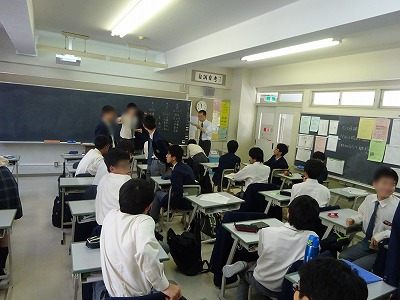 学級での話し合い