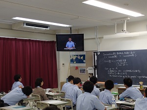 The election of the student council in high school