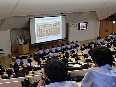 The lecture on the food