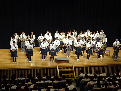 Farewell ceremony for the students from NZ