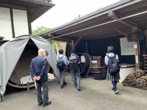 上花輪歴史館にて