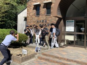 大久野島にて（毒ガス資料館）